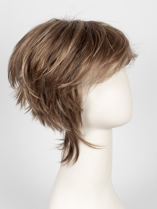 MOCHACCINO-R | Rooted Medium Warm Blonde with Chocolate Undertones and Creamy Blonde Highlights