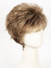 MAPLE-SUGAR-R | Light-Medium Brown Base with Warm Medium Blonde Highlights and Dark Brown Roots