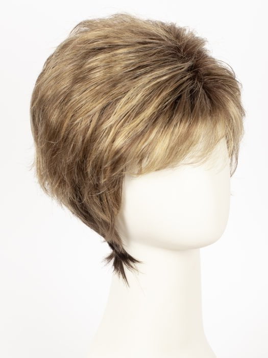 MOCHACCINO R | Rooted Dark with Light Brown base with Strawberry Blonde highlights