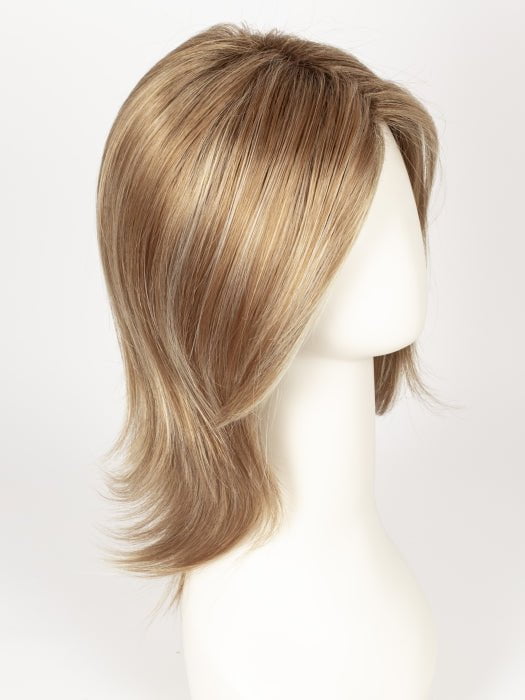 NUTMEG R | Rooted Dark Honey Brown Base with Strawberry Blonde Highlights