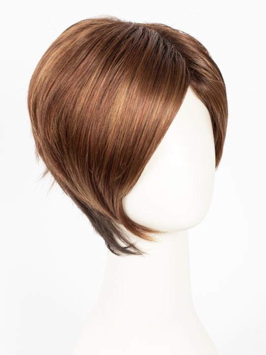 IRISH SPICE R | Rooted Dark with Medium Auburn base with Dark Honey Blonde highlights