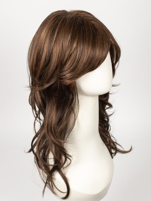 GINGER-H | Medium Brown and Light Auburn highlight