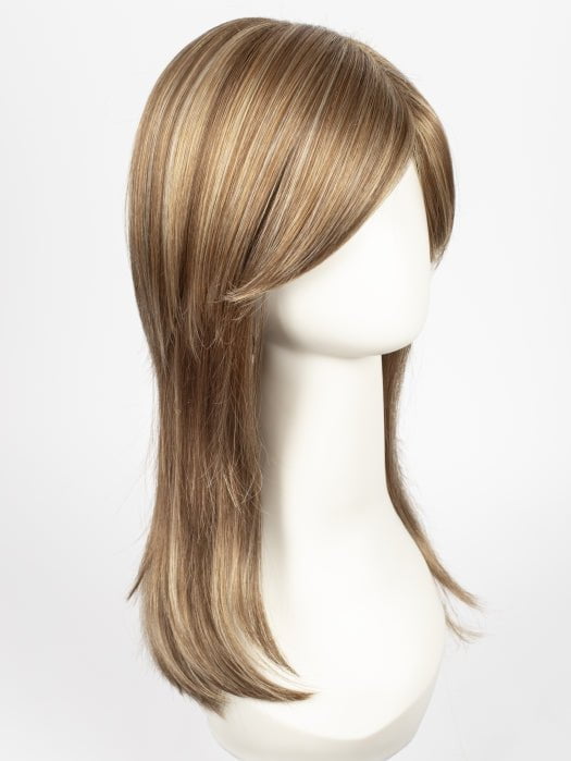 MAPLE-SUGAR | Light Honey Brown base with Strawberry Blonde highlights