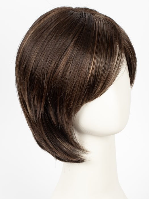 COFFEE-LATTE | Dark Brown with evenly blended Honey Brown highlights