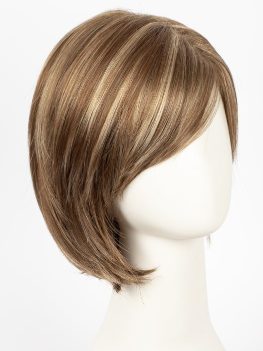 MAPLE-SUGAR | Light Honey Brown base with Strawberry Blonde highlights