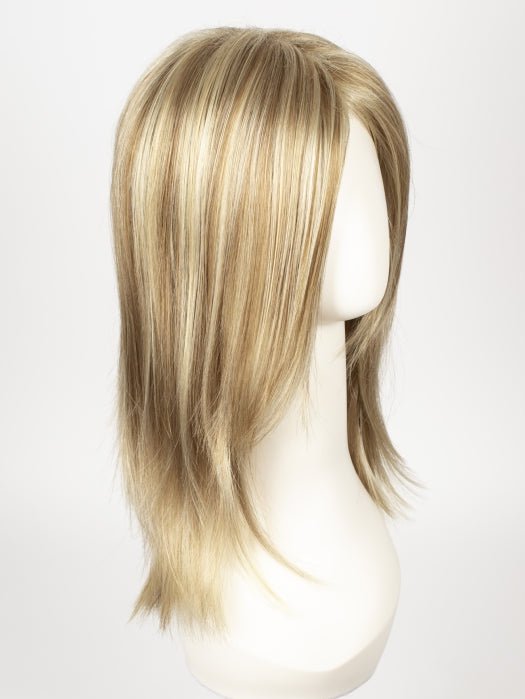 CREAMY-TOFFEE | Light Platinum Blonde and Light Honey Blonde evenly blended