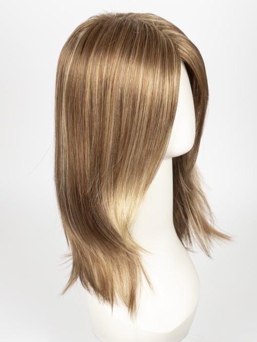 MAPLE-SUGAR | Light Honey Brown base with Strawberry Blonde highlights