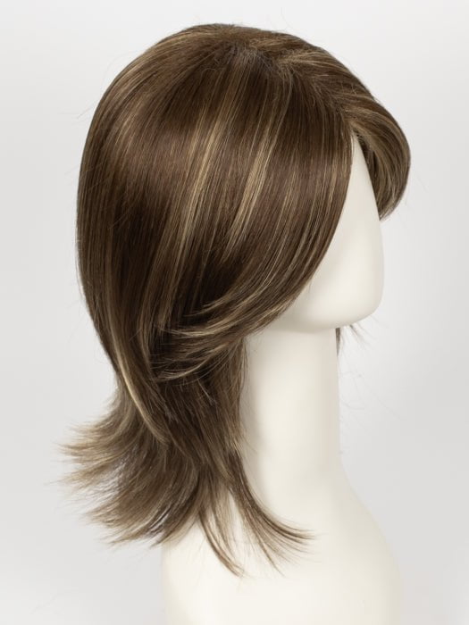 ICED MOCHA | Medium Brown Base Blended with Light Blonde Highlights