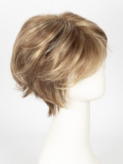 MAPLE-SUGAR |  Light Honey Brown base with Strawberry Blonde highlights