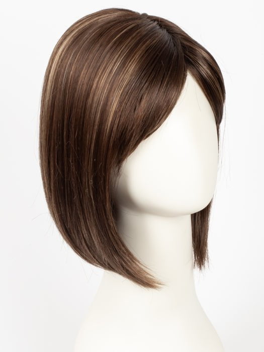 AUBURN SUGAR-R | Rooted Dark Auburn with Medium Auburn Base with Dark Strawberry Blonde Highlights