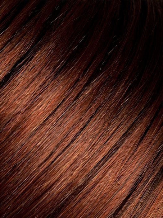 AUBURN ROOTED | Dark Auburn, Bright Copper Red, and Warm Medium Brown blend with Dark Roots