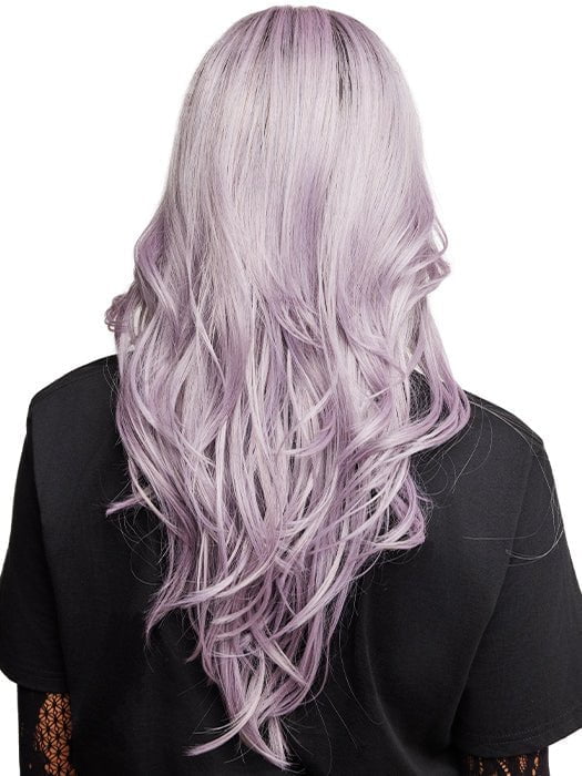 LUNAR-HAZE | Periwinkle Base with Off-Black Roots