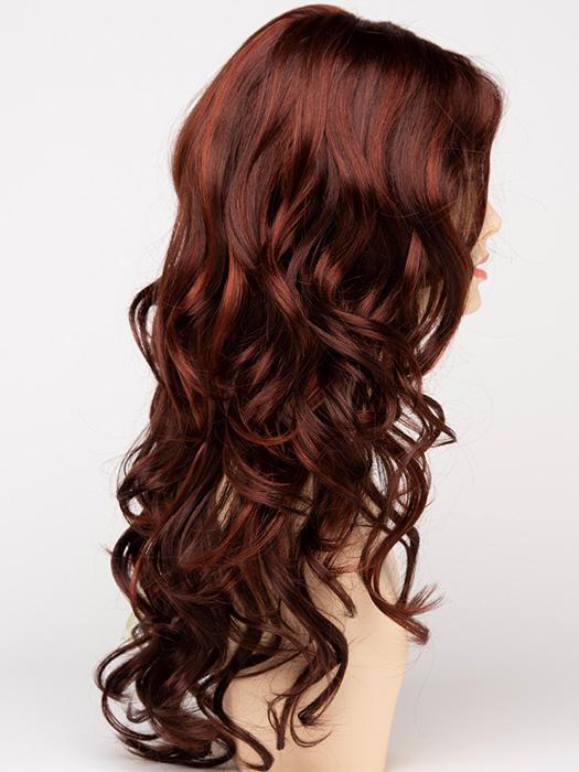 DARK RED | Auburn with Brighter Red highlights