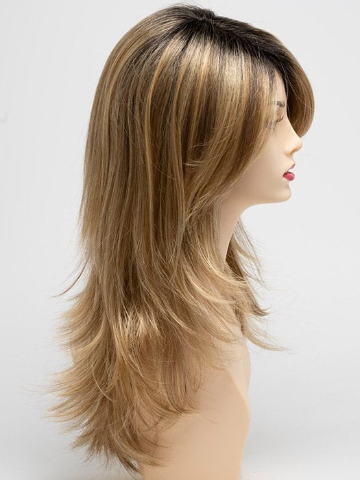 BUTTERSCOTCH SHADOW | A blend of Strong, Golden Blonde and Light Blonde with Dark Brown Roots