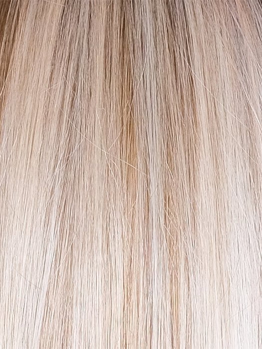 BUTTERBEER BLONDE | Cool Light Blonde, Light Ash Blonde, and Golden Blonde with Medium Brown Roots