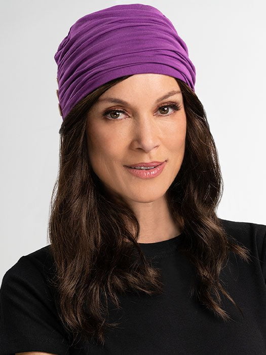 THE BUTTON SOFTIE by Jon Renau in PLUM