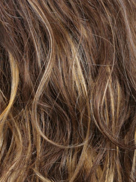 CARMKISSM | Golden Brown with Light Copper Blonde Highlights