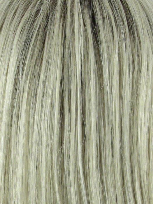 CHAMPAGNE-R | Platinum Blonde with Dark Brown roots