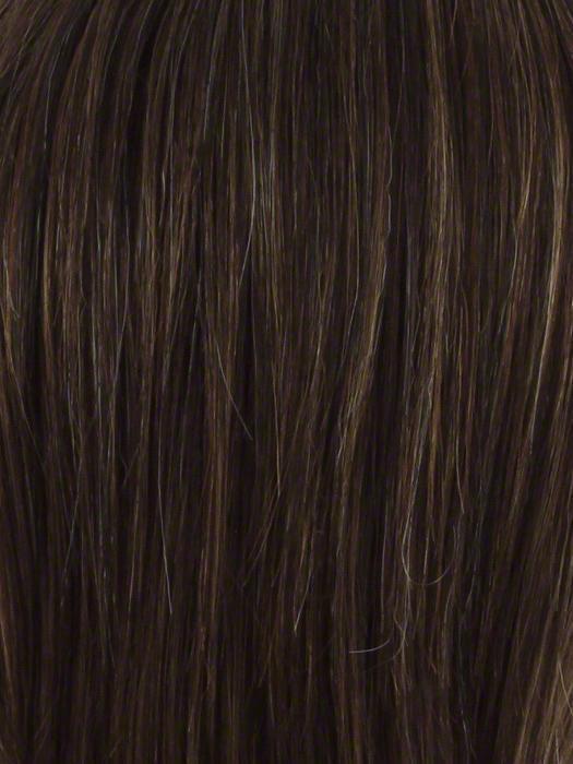 CHOCOLATE CARAMEL | Medium Brown with Soft Red and Blonde highlights