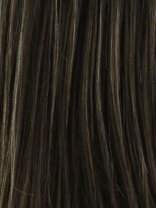 CHOC FROST R | Rooted Dark with a Dark Brown Base with Honey Blonde and Platinum highlights