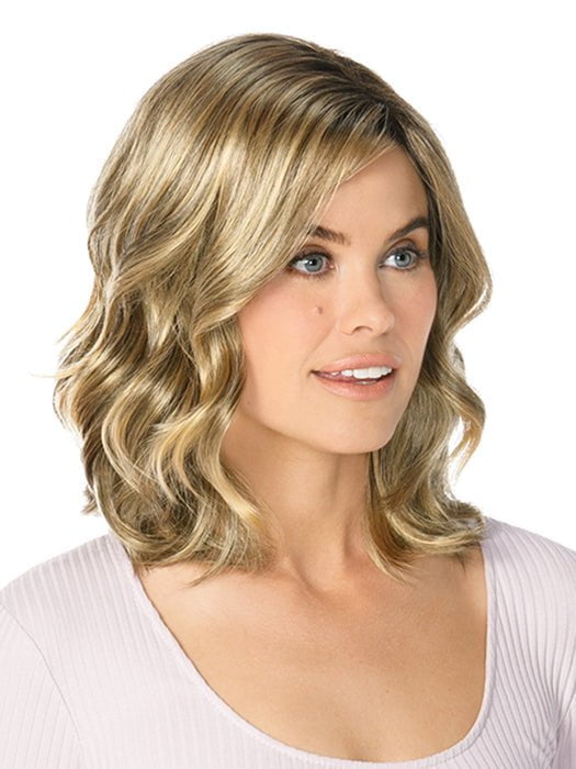 24BT18S8 SHADED MOCHA | Dark Ash Blonde/Honey Blonde Blend, Shaded with Medium Brown