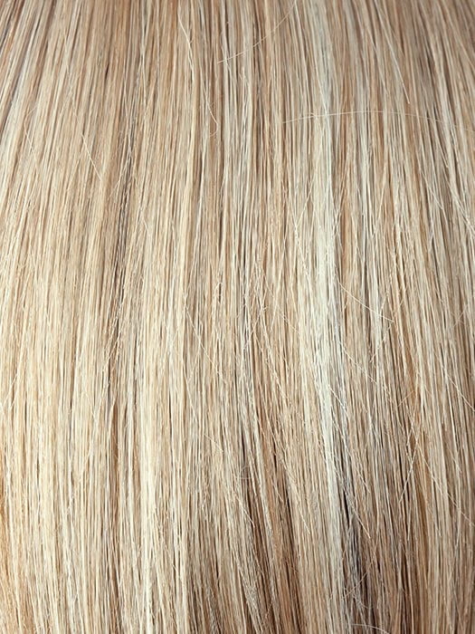 SUGAR-CANE | Platinum Blonde and Strawberry Blonde Evenly Blended Base with Light Auburn Highlights