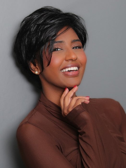 Sophia wearing DISC by ELLEN WILLE in BLACK