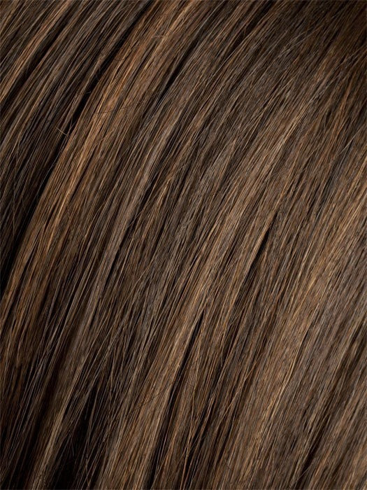 Color Chocolate-Mix = Medium to Dark Brown base with Light Reddish Brown highlights