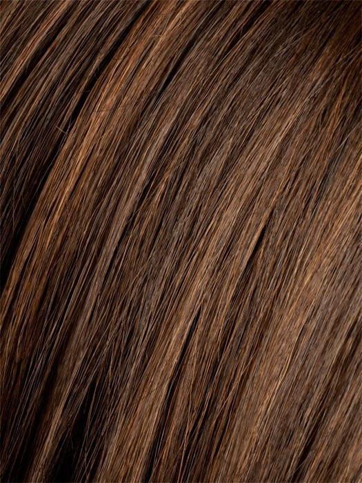 CHOCOLATE ROOTED | Medium to Dark Brown base with Light Reddish Brown highlights