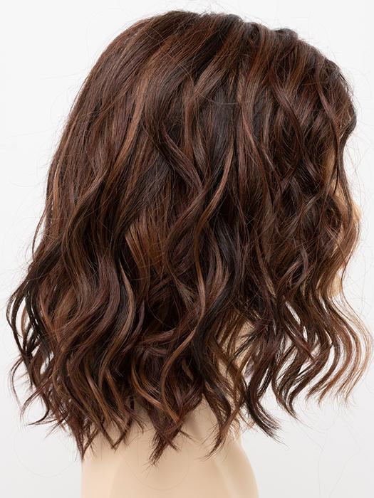 CINNAMON-RAISIN | Medium Brown with Auburn and Cinnamon highlights