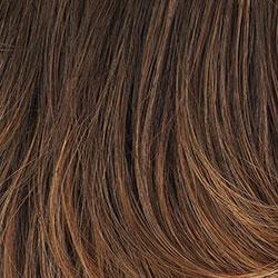 G829+ Dark Cinnamon Mist - Medium brown with ginger red highlights