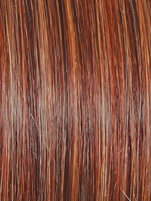 GF31-29 FIERY COPPER | Medium Light Auburn Evenly Blended with Ginger Blonde