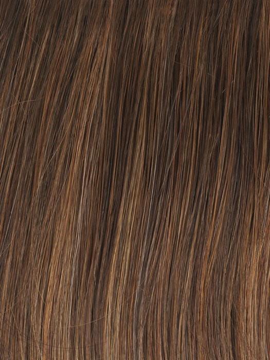 GL 8-29 HAZELNUT | Coffee Brown with Soft Ginger Highlights