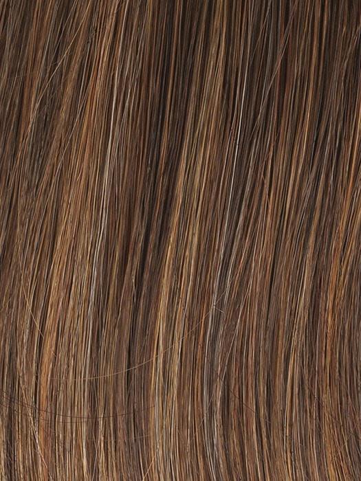 GL 8-29 HAZELNUT | Coffee Brown with Soft Ginger Highlights