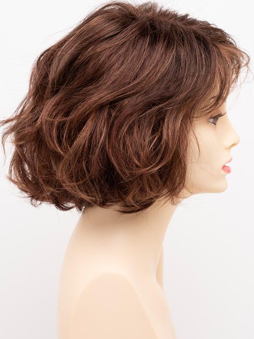 CINNAMON-RAISIN | Medium Brown with Auburn and Cinnamon highlights