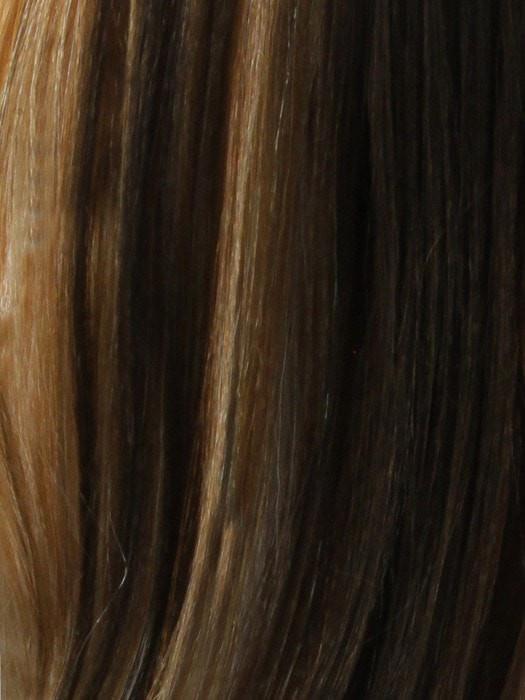 HAZELNUT | Medium Golden Brown and Light Auburn with an Undertone of Strawberry and French Vanilla Blonde