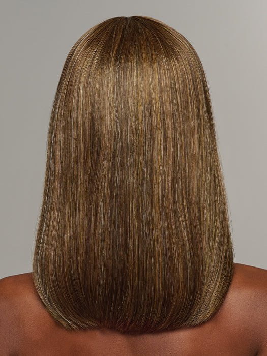R829S+ GLAZED HAZELNUT | Medium Brown with Ginger highlights on top