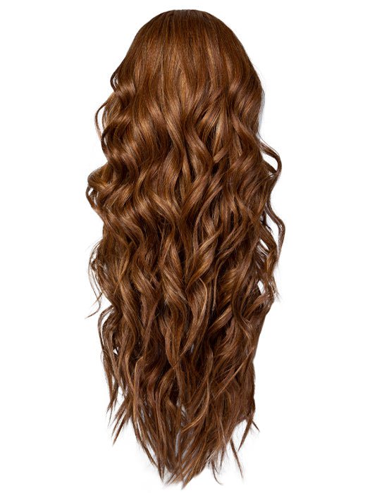 R3025S+ GLAZED CINNAMON | Medium Reddish Brown with Ginger Blonde highlights