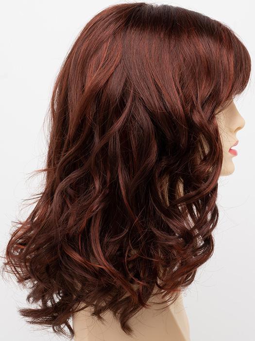 DARK-RED | Auburn with Brighter Red highlights