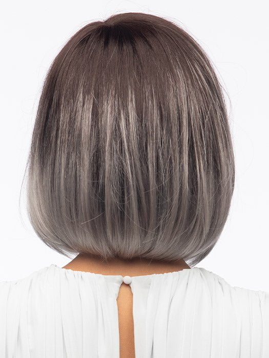 GRAYDIENT-STORM | Dark Brown Roots that Melt into Light Gray and Silver Tones Towards the Ends