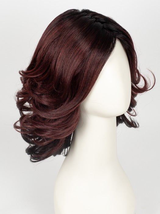 MC4/35SS SANGRIA | Dark Rooted Red with Fiery Red Highlights