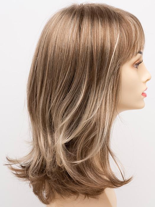 ALMOND-BREEZE | Light Brown blended with Ash Blonde