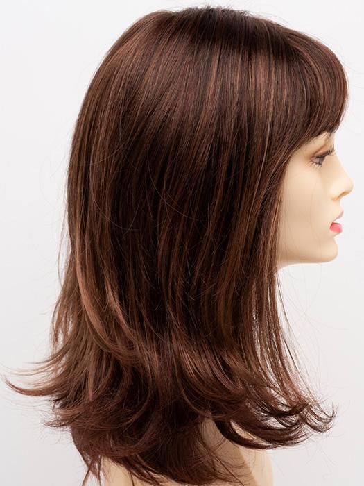 CINNAMON-RAISIN | Medium Brown with Auburn and Cinnamon highlights