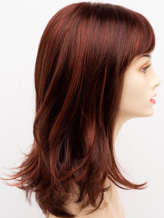 DARK-RED | Auburn with Brighter Red highlights