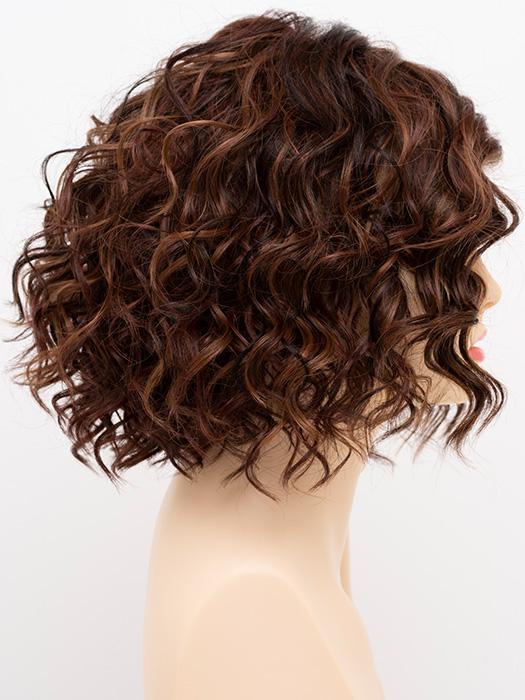 CINNAMON-RAISIN | Medium Brown with Auburn and Cinnamon highlights