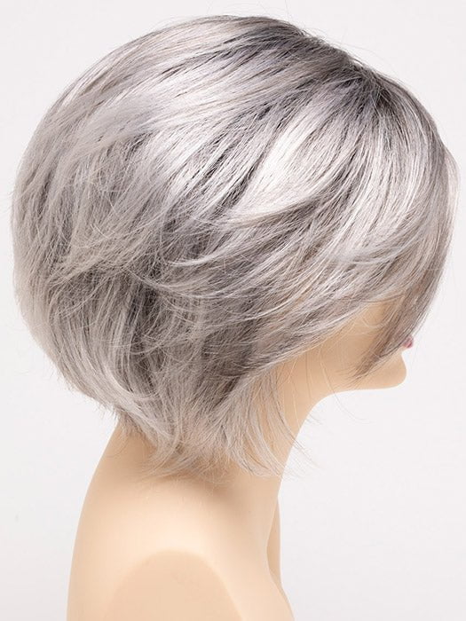 STERLING SHADOW | Medium Salt-and-Pepper Grey with Darker Brown Roots