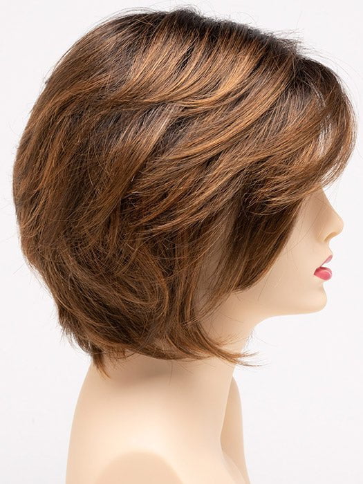 SAFFRON SPICE | A blend of Light Coppers and Warm Auburns with Darker Brown Roots