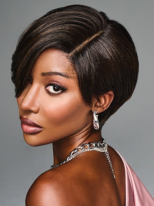 A gorgeous asymmetrical short cut