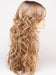 SPARKLING-CHAMPAGNE | Medium Brown roots with overall Strawberry Blonde base and soft Golden Blonde highlights