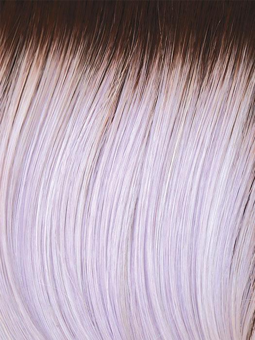 LAVENDER BLUSH R | Light Brown which gradually blends into a Light Lavender throughout with Roots